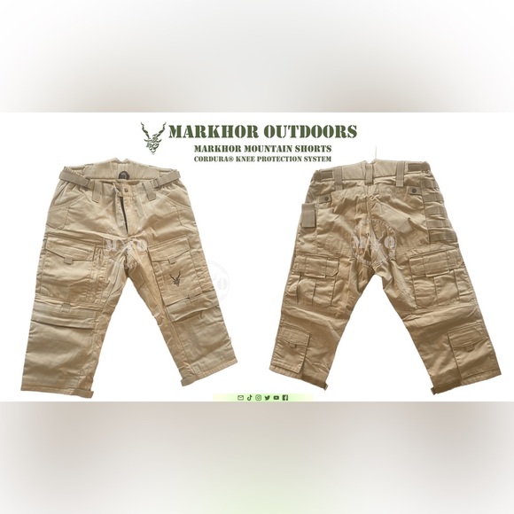 Markhor Mountain Shorts [3/4] CORDURA® knee protection system - Picture 1 of 7